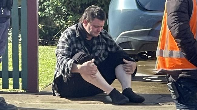 A man has been arrested after allegedly fleeing the scene of a crash on the Princes Hwy at Kogarah on Sunday. Picture: The Daily Telegraph