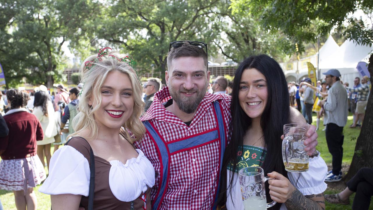 Oktoberfest in the Gardens. 5th October 2024. Picture: Brett Hartwig