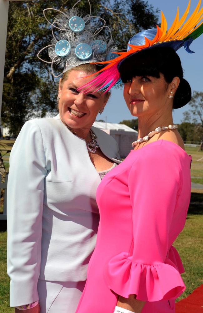 Ballina Cup Fashion on the Field judges Sharon Linton and Angela McCormack.