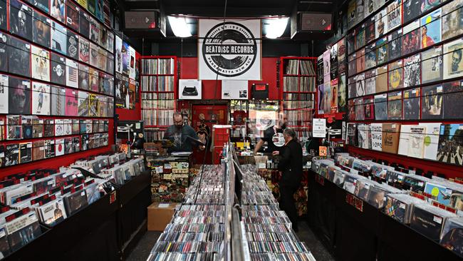 Retro music lovers will find a choice of almost 10,000 records and CDs. Picture: Adam Yip