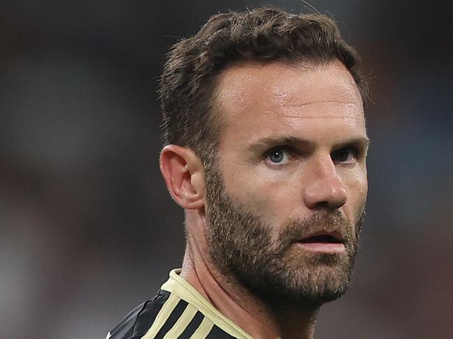 SYDNEY, AUSTRALIA - NOVEMBER 23: Juan Mata of the Wanderers looks on during the round five A-League Men match between Sydney FC and Western Sydney Wanderers at Allianz Stadium, on November 23, 2024, in Sydney, Australia. (Photo by Mark Metcalfe/Getty Images)