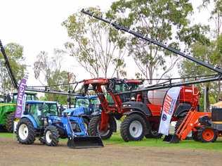 SHOW TIME: Machinery Alley has the support of local industry at this year's Roma Show. Picture: Lyndon Keane