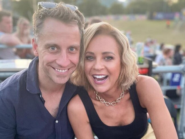 Chris Walker and Carrie Bickmore.