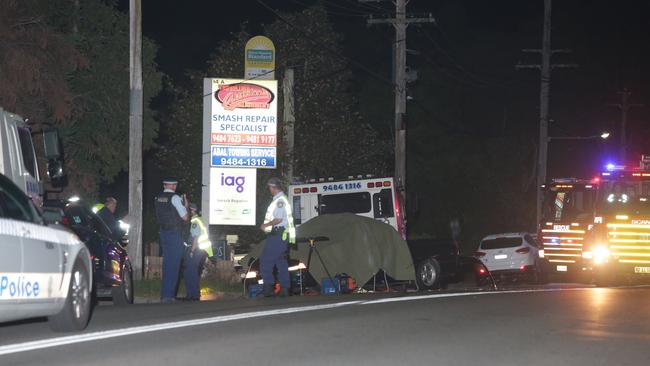 The teenage driver was killed instantly. Picture: Bill Hearne