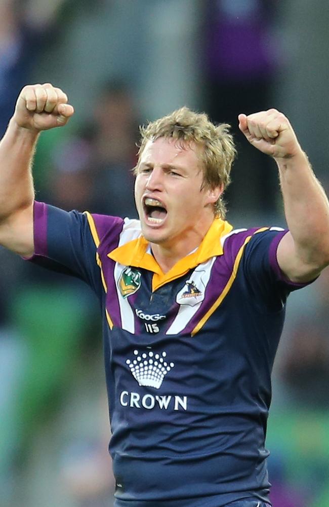 Brett Finch enjoyed grand final success with the Storm. Picture: Scott Barbour/Getty Images