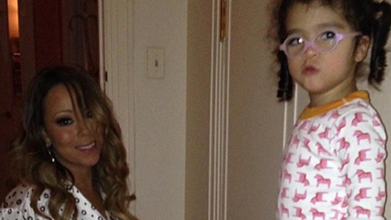 Mariah – pictured with daughter Monroe – now has a family of her own.