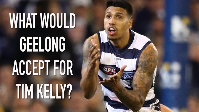 What would Geelong accept for Tim Kelly?