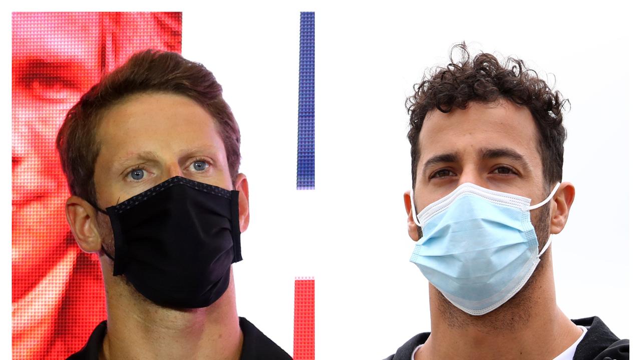 Romain Grosjean and Daniel Ricciardo's incident sparked some brutal comments directed at the Frenchman.