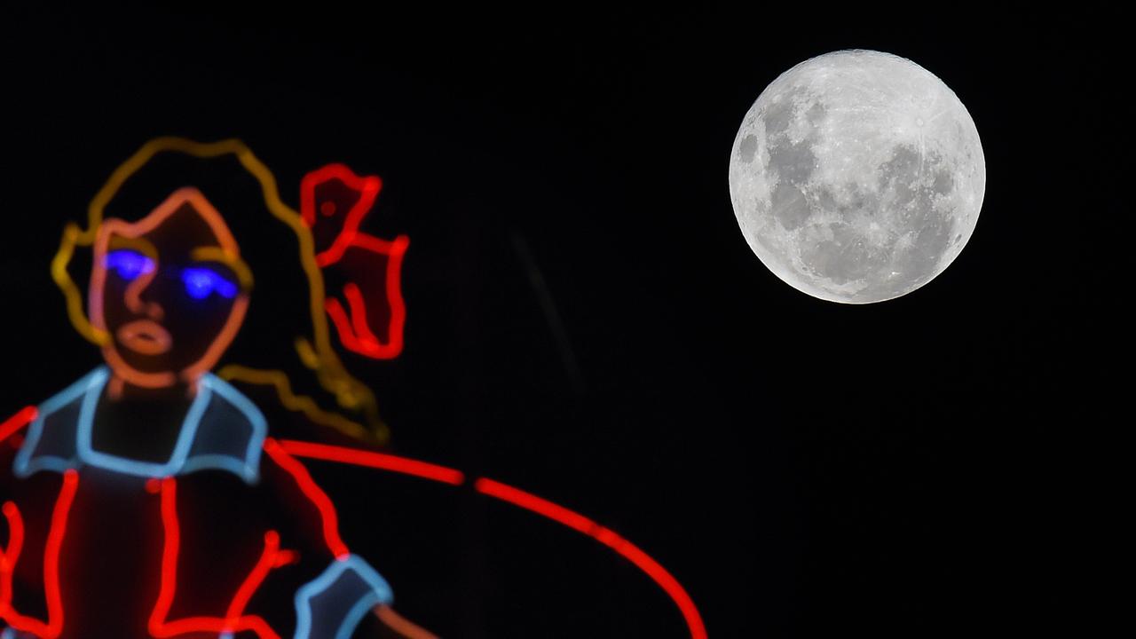 Supermoon puts on a dazzling display across the world