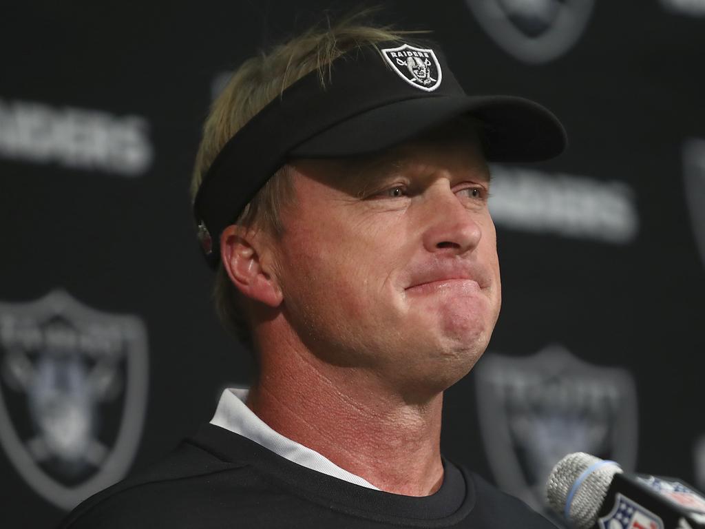 Jon Gruden has a tough gig this year.