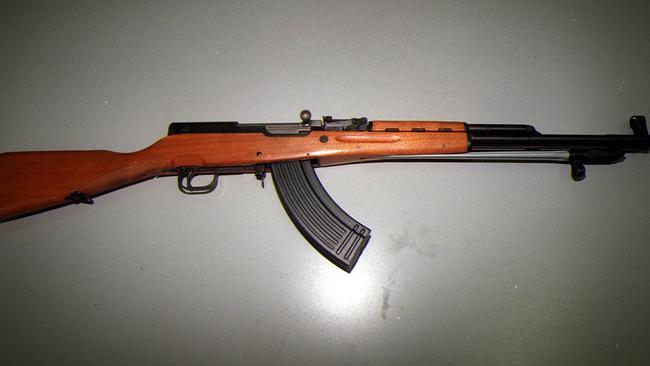 Rick Maddison was armed with an automatic weapon, believed to be an SKS.