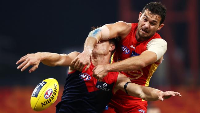 The match between the Gold Coast Suns and Melbourne Demons in Darwin has been cancelled. Picture: Cameron Spencer/Getty Images