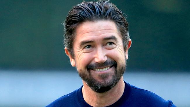 Oldham Athletic manager Harry Kewell walks off at the end of the FA Cup first round match at the Beveree Stadium, London. (Photo by Adam Davy/PA Images via Getty Images)