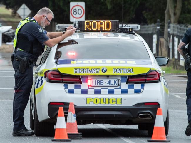 24-03-2023 Fatal accident on School Road, Corio. Picture: Brad Fleet