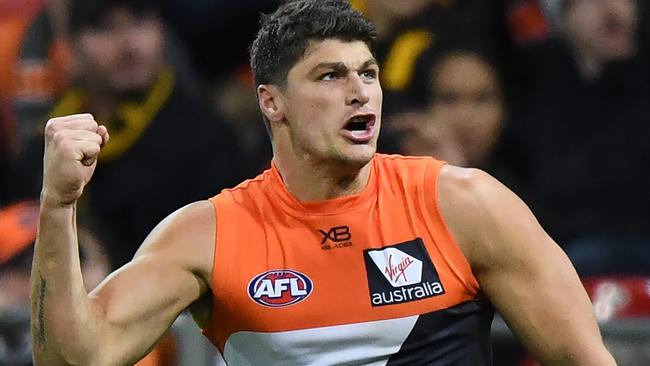 Can Jon Patton carry the Giants without Jeremy Cameron? Picture: AAP Images