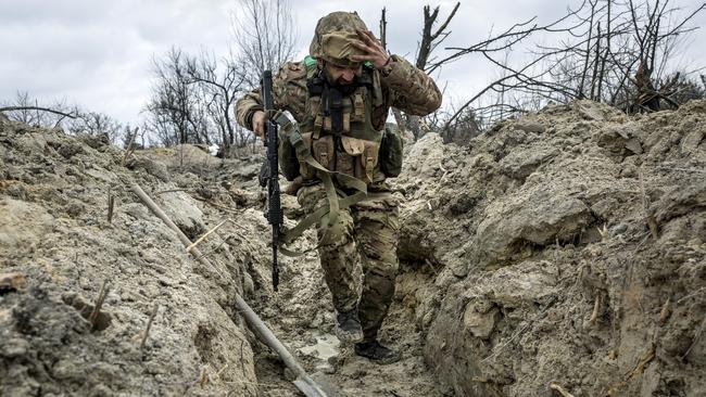 The figures of the ­enormous losses suffered by Ukraine are carefully withheld by the authorities. Picture: John Moore/Getty