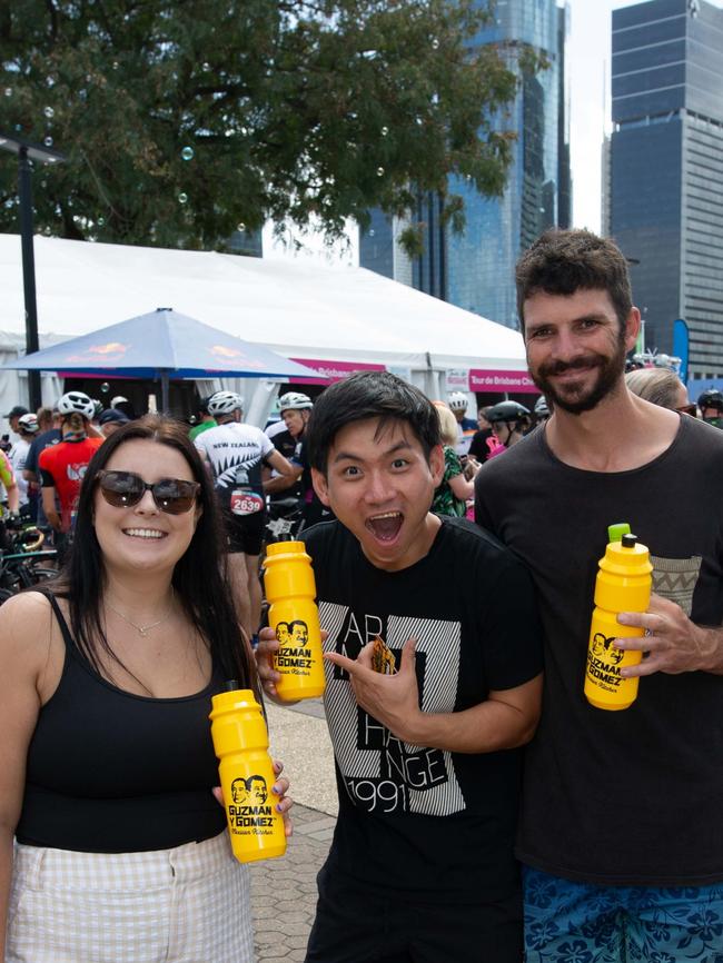 Thousands of cyclists took to the streets of the river city on Sunday for the Tour de Brisbane. \Photo: Grace Kessels.