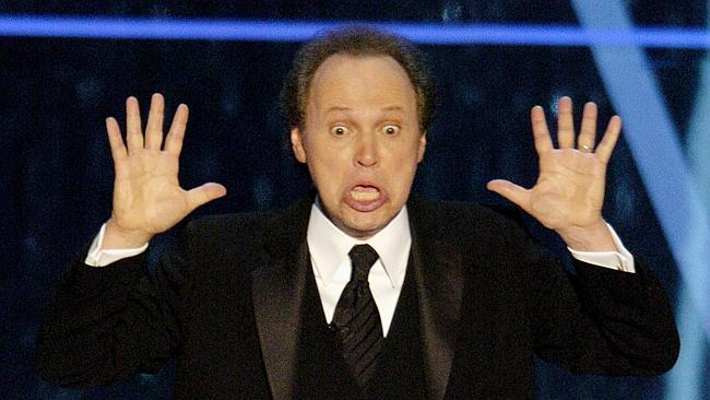 Billy Crystal performs his opening monologue at the 76th annual Academy Awards in 2004.