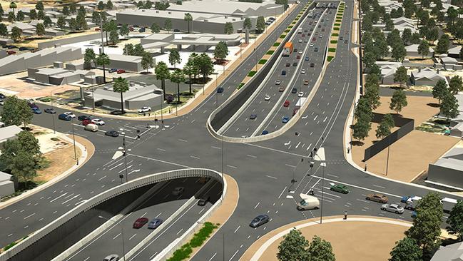 The Torrens to Torrens road project on South Rd is “extremely far along”, Mr Knoll said.