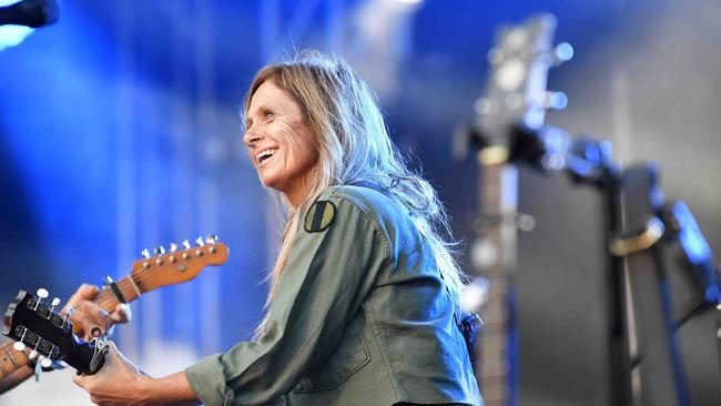 Kasey Chambers performs on Main Stage at the Gympie Music Muster. Picture: Patrick Woods.