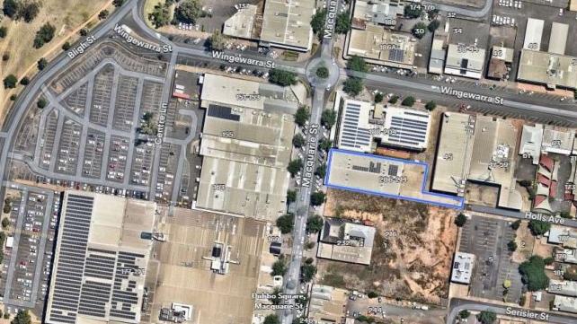 Proposed location of Marathon Health's Dubbo hub. Photo: Supplied.