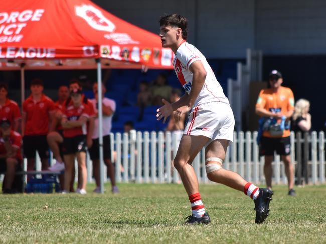 Nicholas Quinn swept the SG Ball Cup awards for the St George Dragons. Picture: Sean Teuma/NewsLocal