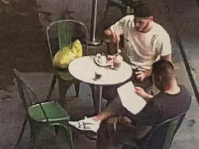 awyer Chris Eliopoulos at a meeting at Bondi on April 4,, 2018, after he returned from Cessnock Jail where he had Brayden, Dillon’s killer sign an affidavit that said Bassam Hamzy and others, were not responsible for the murder. Supplied