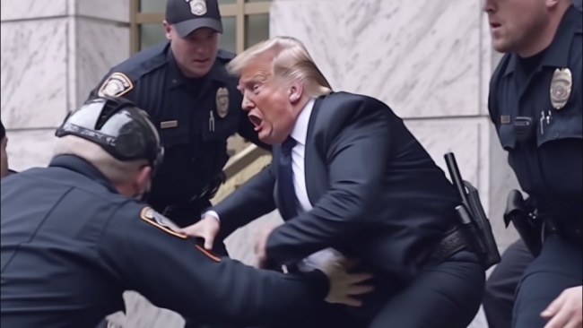 Deepfakes Showing Arrest Of Donald Trump Go Viral Ahead Of Possible Indictment In New York Sky 