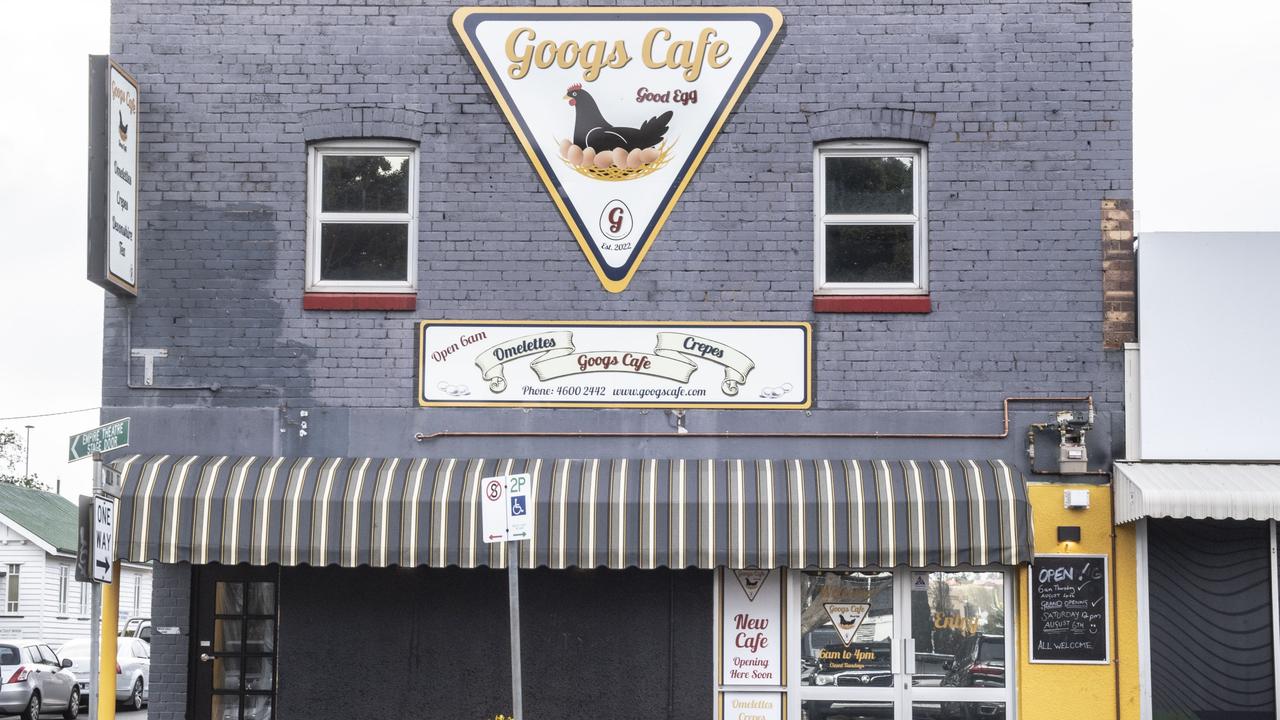 Googs Cafe in Neil St. Friday, August 5, 2022. Picture: Nev Madsen.