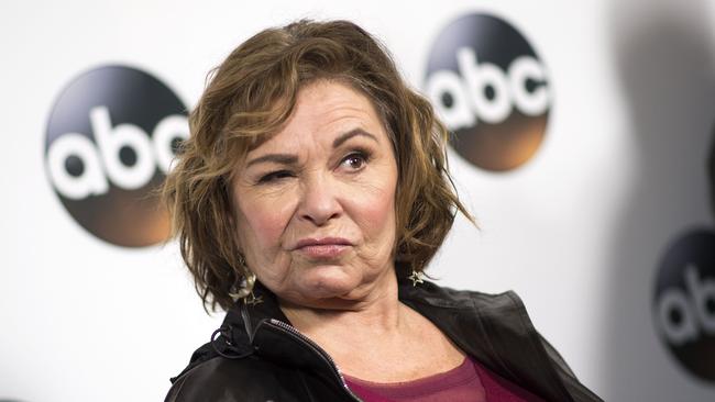 Roseanne Barr: ‘Forgive me — my joke was in bad taste’. Picture: AFP