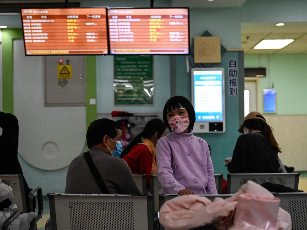 The World Health Organisation has asked China for more data on a respiratory illness spreading in the north of the country. Picture: AFP