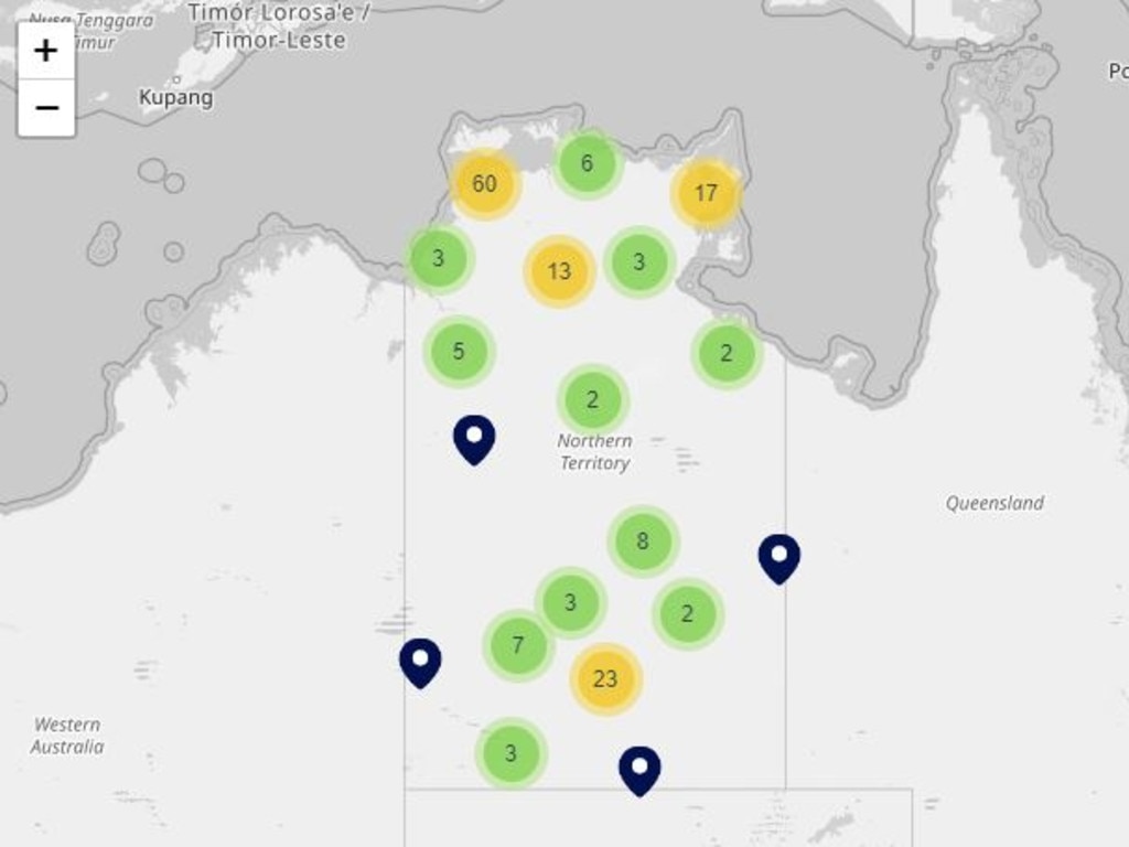 Search for all NT schools in our exclusive interactive map. Picture: News Corp Australia