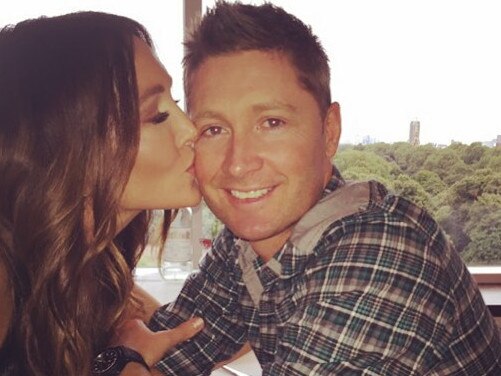 Kyly Clarke split with her cricketer husband in 2019. Picture: David Swift