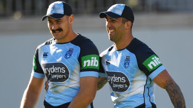 NSW teammates Reagan Campbell-Gillard and Paul Vaughan came to the rescue of two swimmers on the weekend. Picture: AAP