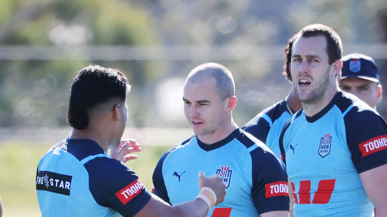 Dylan Edwards has strong bonds with a number of Panthers players in the NSW squad. Picture: Rohan Kelly