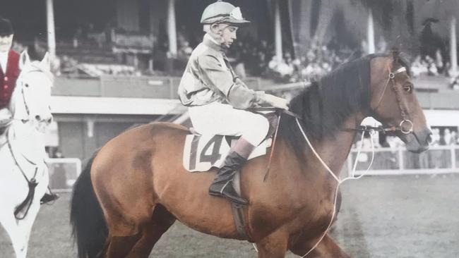 Kev Cain, pictured in 1967 at Caulfield, has been a licensed jockey, bookmaker and trainer, but always a punter at heart.