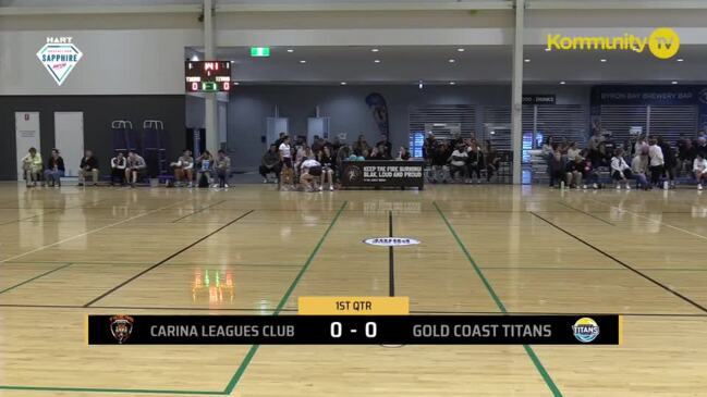 Replay: Carina Tigers v Gold Coast Titans Netball—Netball Queensland Ruby Series semi finals