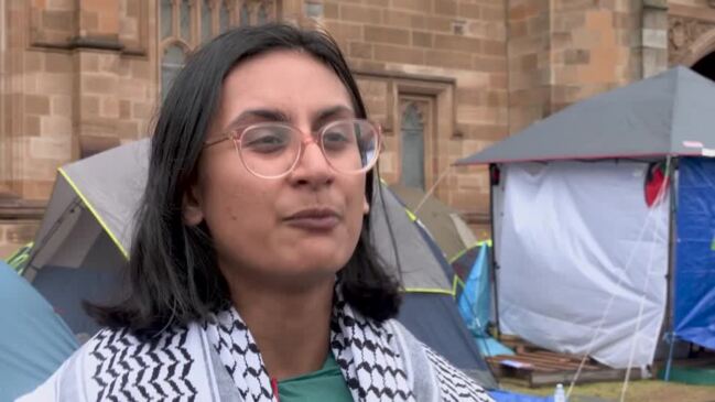 Israel-Gaza protests roil Australian university