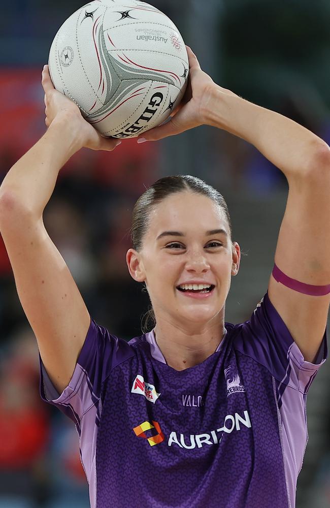 Rockhampton’s Isabelle Shearer made it to national competition, playing with the Queensland Firebirds. (Photo by Jeremy Ng/Getty Images)