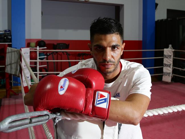 Instead of wallowing in self-pity Dib has found comfort in his Islamic faith and devoted himself to mentoring troubled youths / Picture: Carmela Roche