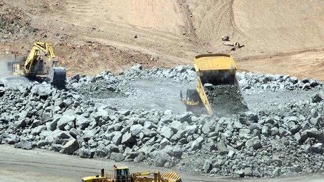 The Kanmantoo Copper and Gold Mine in the Adelaide Hills, South Australia.