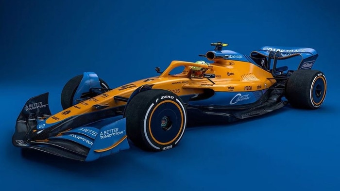 This is what the 2022 McLaren could look like.