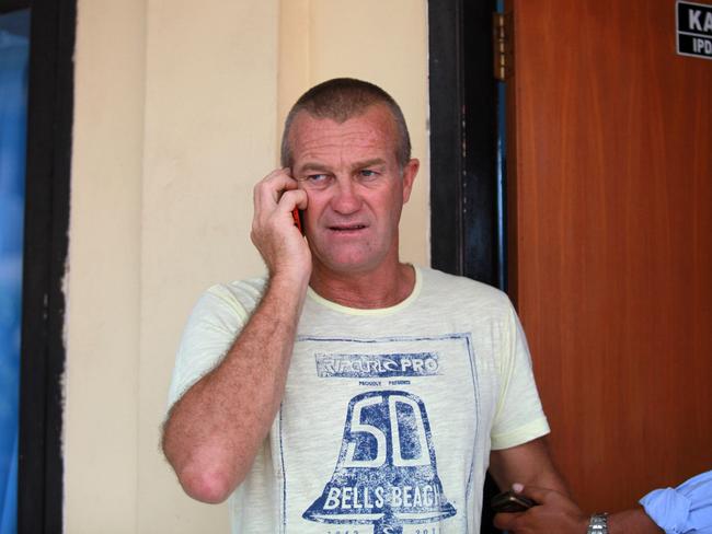 Australian Ricky Shane Rawson was arrested by Denpasar Police over alleged drug possession.