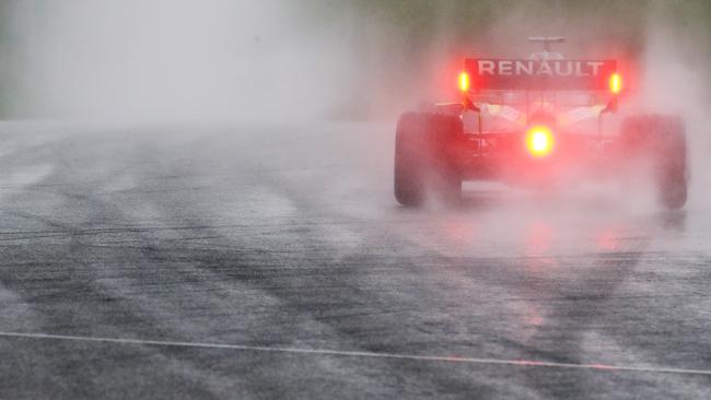 Daniel Ricciardo was back out on track in qualifying after his practice smash.