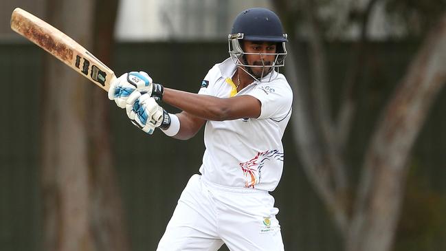 Hashan Wanasekara of Deer Park. Picture: Hamish Blair