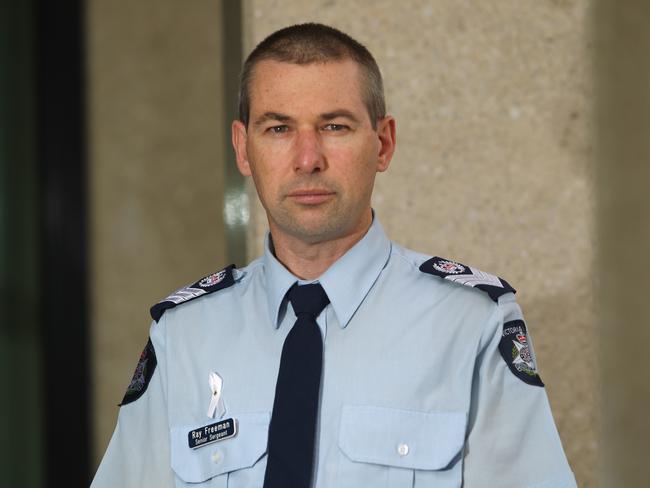 Hume detective Senior Sergeant Ray Freeman.