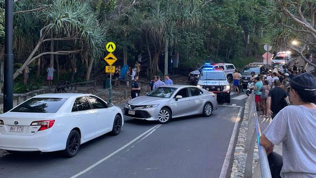 Five teens armed with baseball bats were arrested for public nuisance at Noosa Heads, near Hastings St, on Monday, January 3.