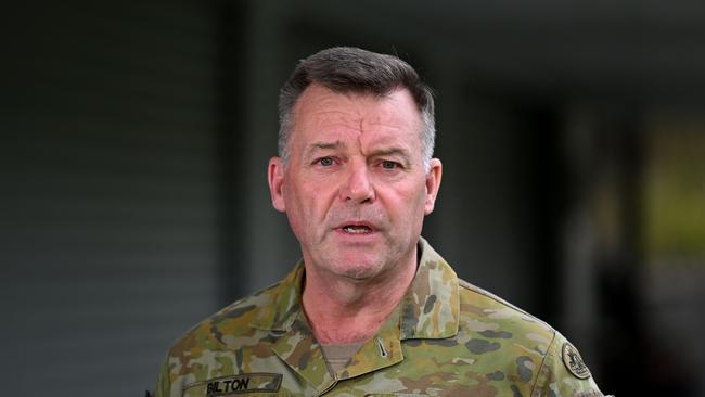 ADF Chief of Joint Operations Lieutenant General Greg Bilton. Picture: Dan Peled / NCA NewsWire