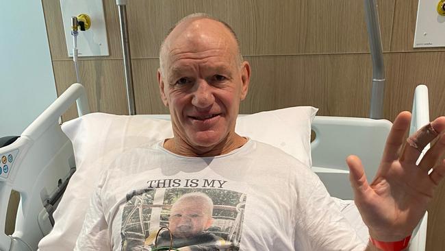 Eels great Peter Wynn is on the mend after a heart attack.