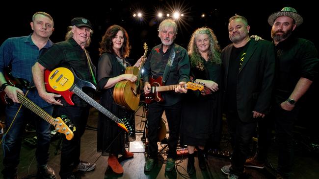 Goanna before their rehearsal at The Potato Shed in Drysdale, March 2022. Picture: Jay Town